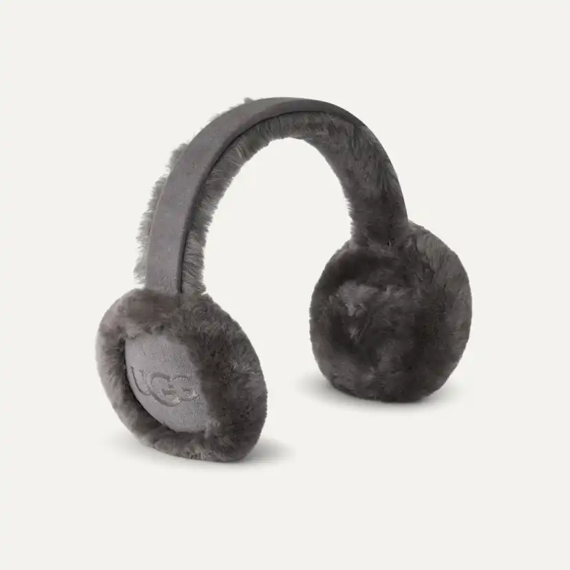 Sheepskin Embroidery Earmuff